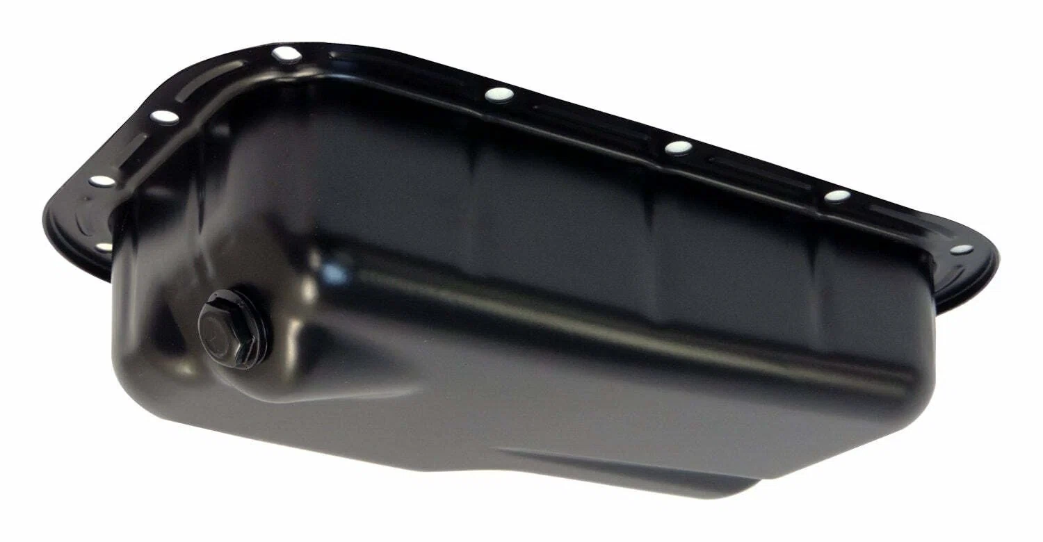Crown Automotive - Steel Black Engine Oil Pan - 5184546AC